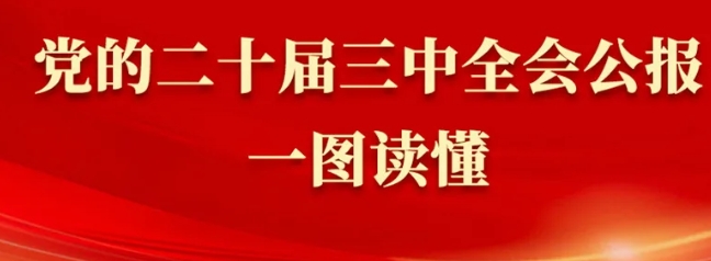 黨的二十屆三中全會公報一圖讀懂